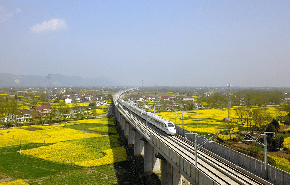 西成高铁沿途风景图片