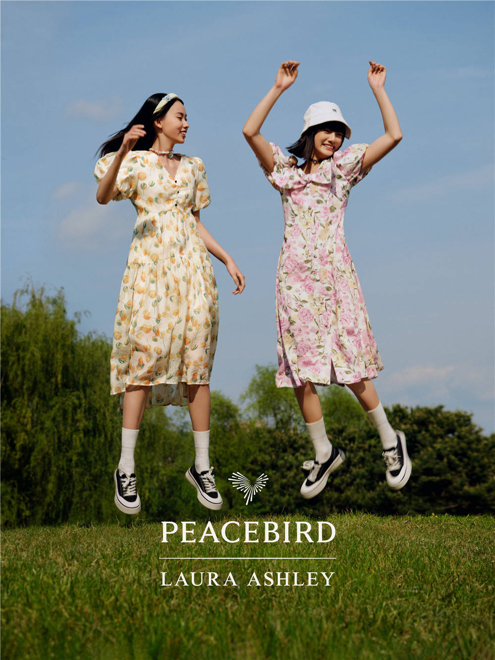 浪漫一“夏” ——2022夏季LAURA ASHLEY × PEACEBIRD 合作系列_花朵_for_花儿