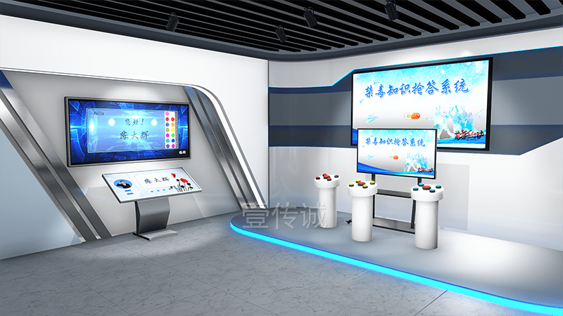 vr禁毒展厅全面提高禁毒知识守护青少年健康成长