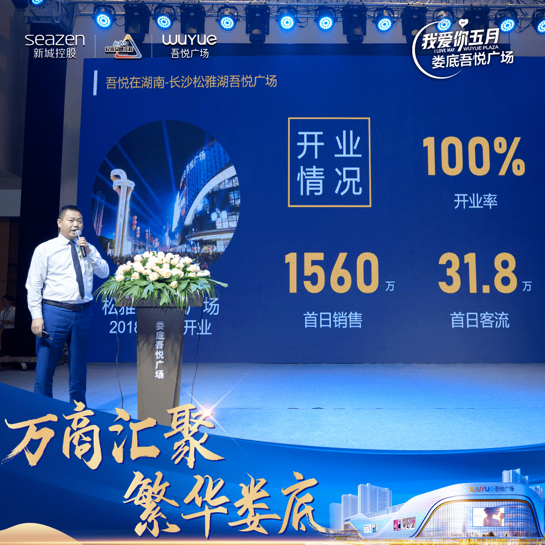 新城控股集团娄底吾悦广场招商启动大会圆满成功