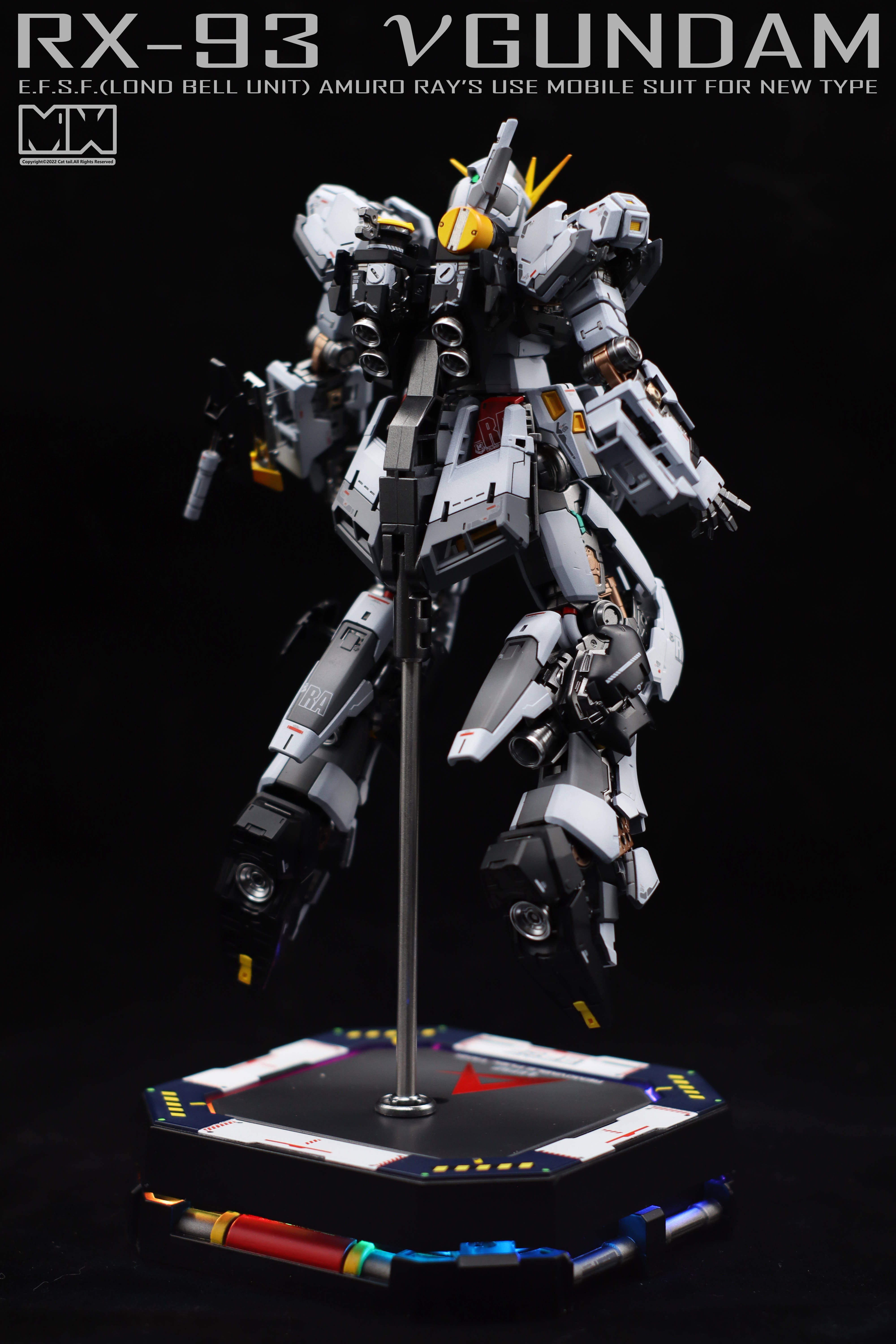 你们要的"匠机解体rg牛高达"细节来啦_模型_光影_地台