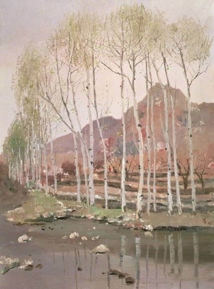 吴冠中油画作品欣赏-搜狐大视野-搜狐新闻