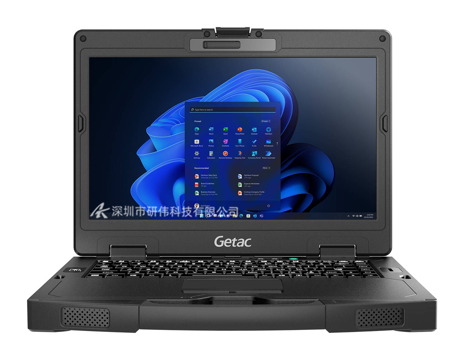 getacs410笔记本电脑帮助远鉴人脸识别流动工作站提升效率