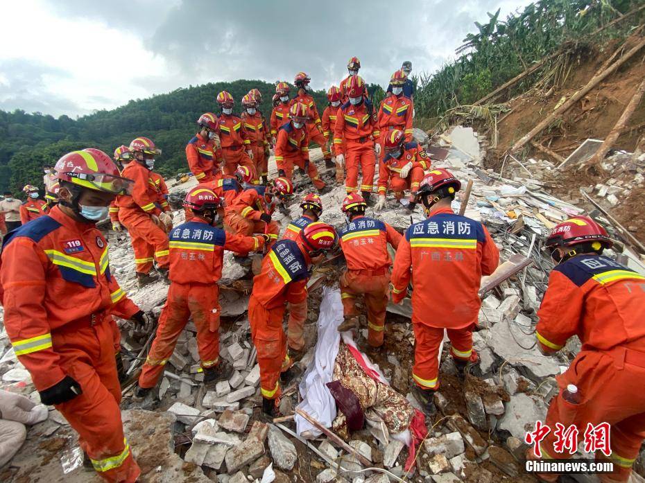广西北流发生泥石流灾害致7人死亡1人失联
