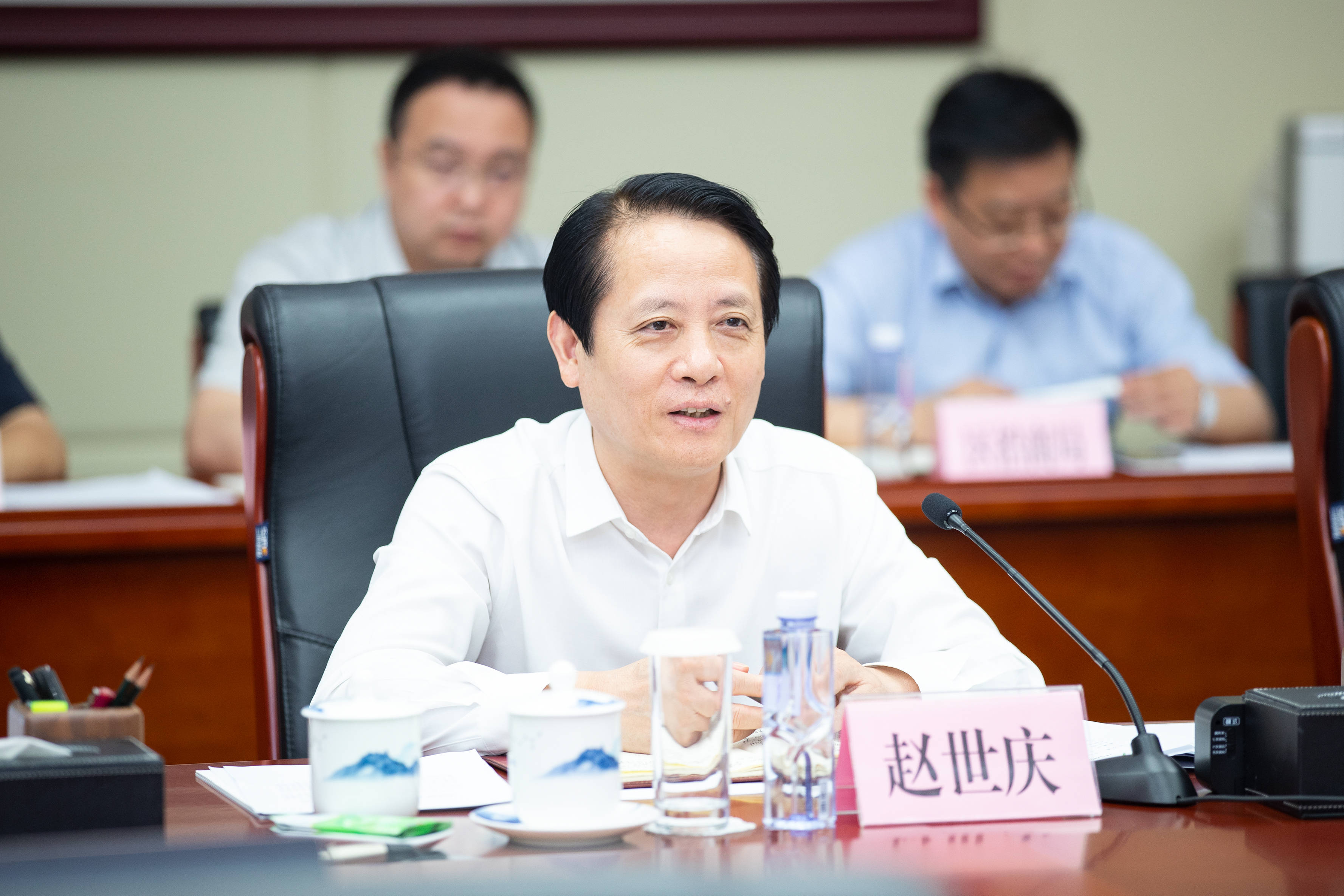 2022年6月15日,在重庆市渝中区委书记赵世庆,区委副书记,区政府区长