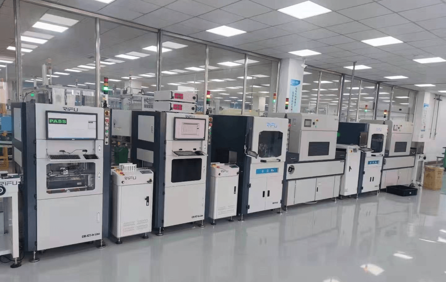 瑞福自动化三防漆涂覆机全自动智能化生产线