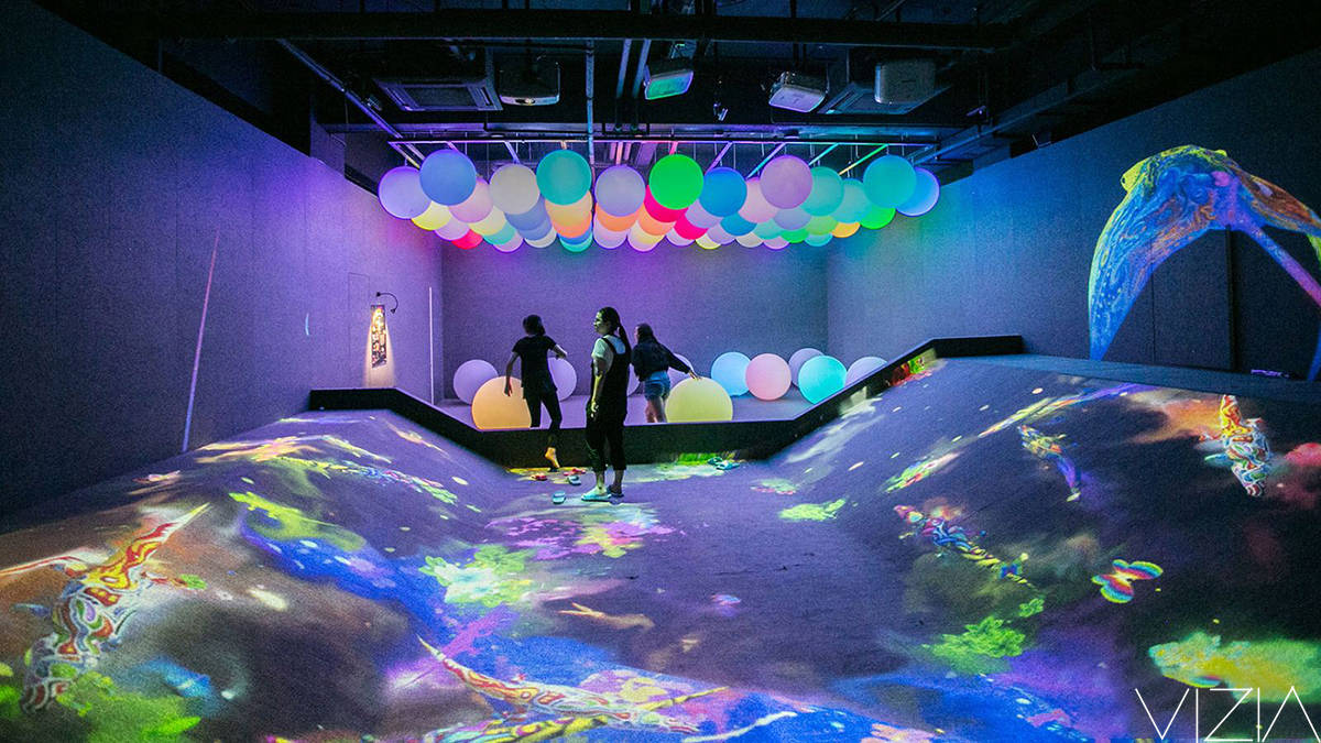 全息儿童互动乐园,让你变身为家园小卫士_滑梯_空间_小朋友