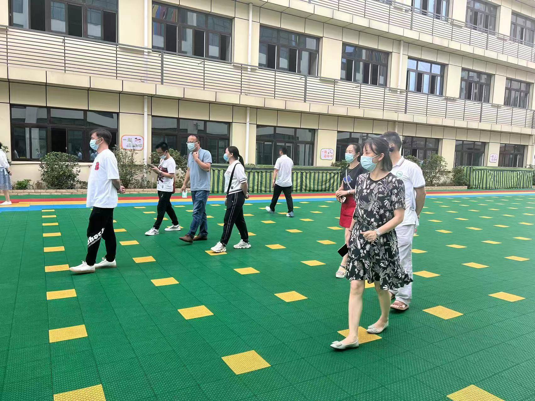 泸州市龙腾路幼儿园接受校园安全交叉检查督查_工作_江阳区_夏海铃