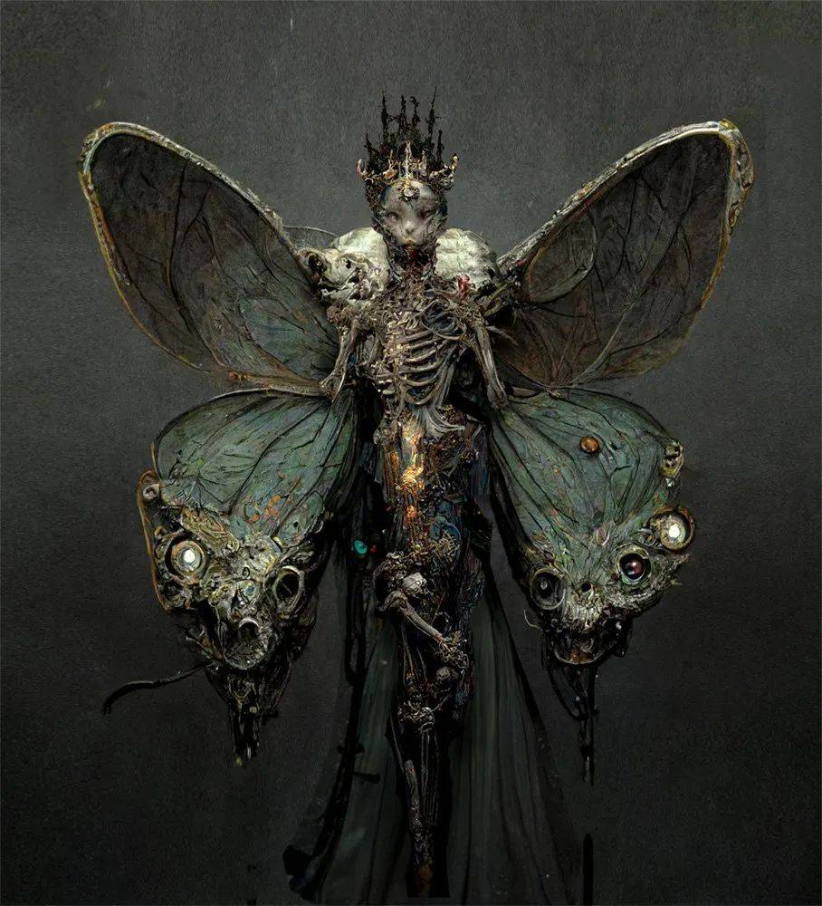 当数字炼金术士玩起ai,阴郁黑暗,华丽诡异,危险又迷人!