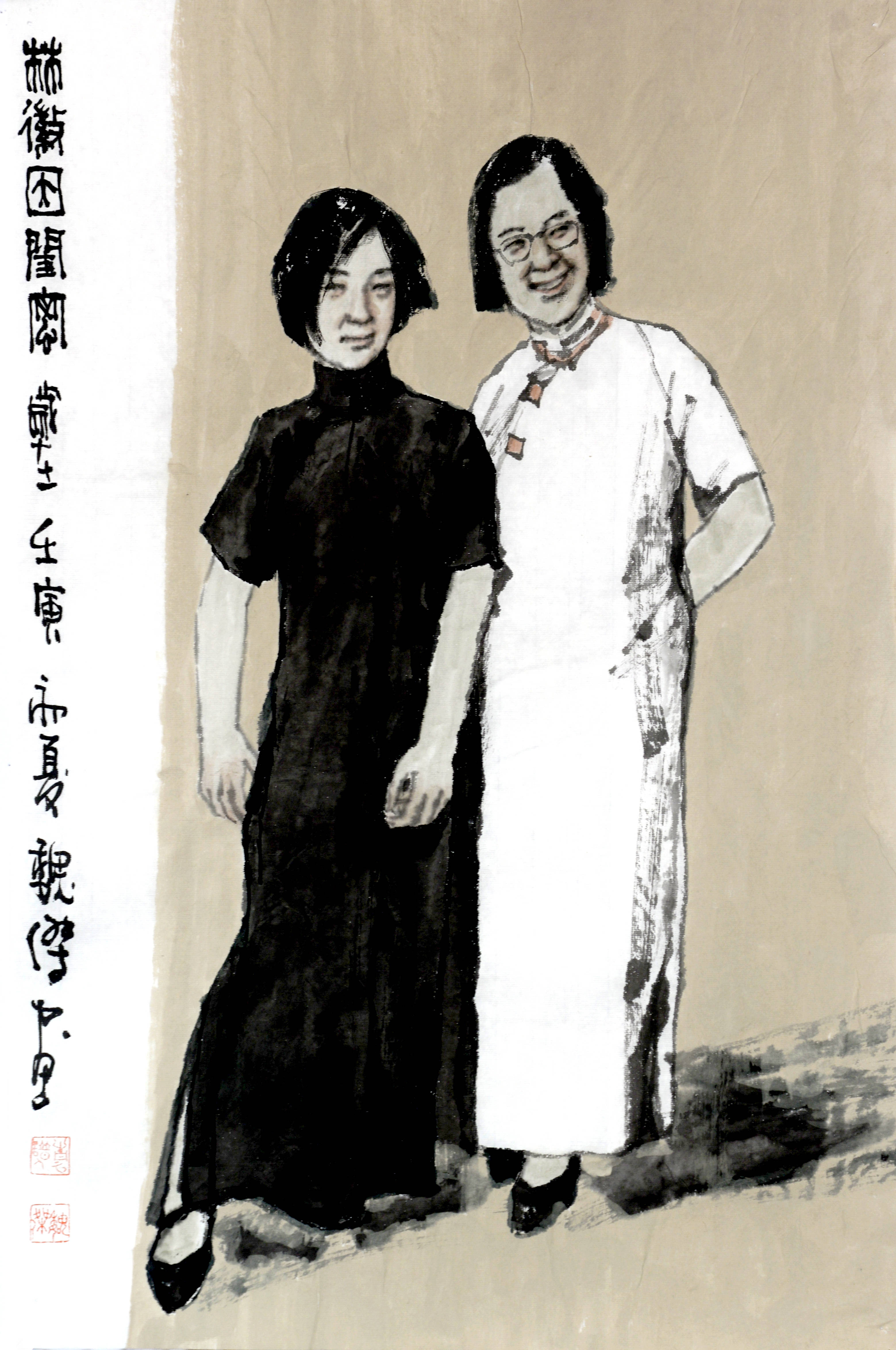 历史人物一一魏杰人物画作品欣赏