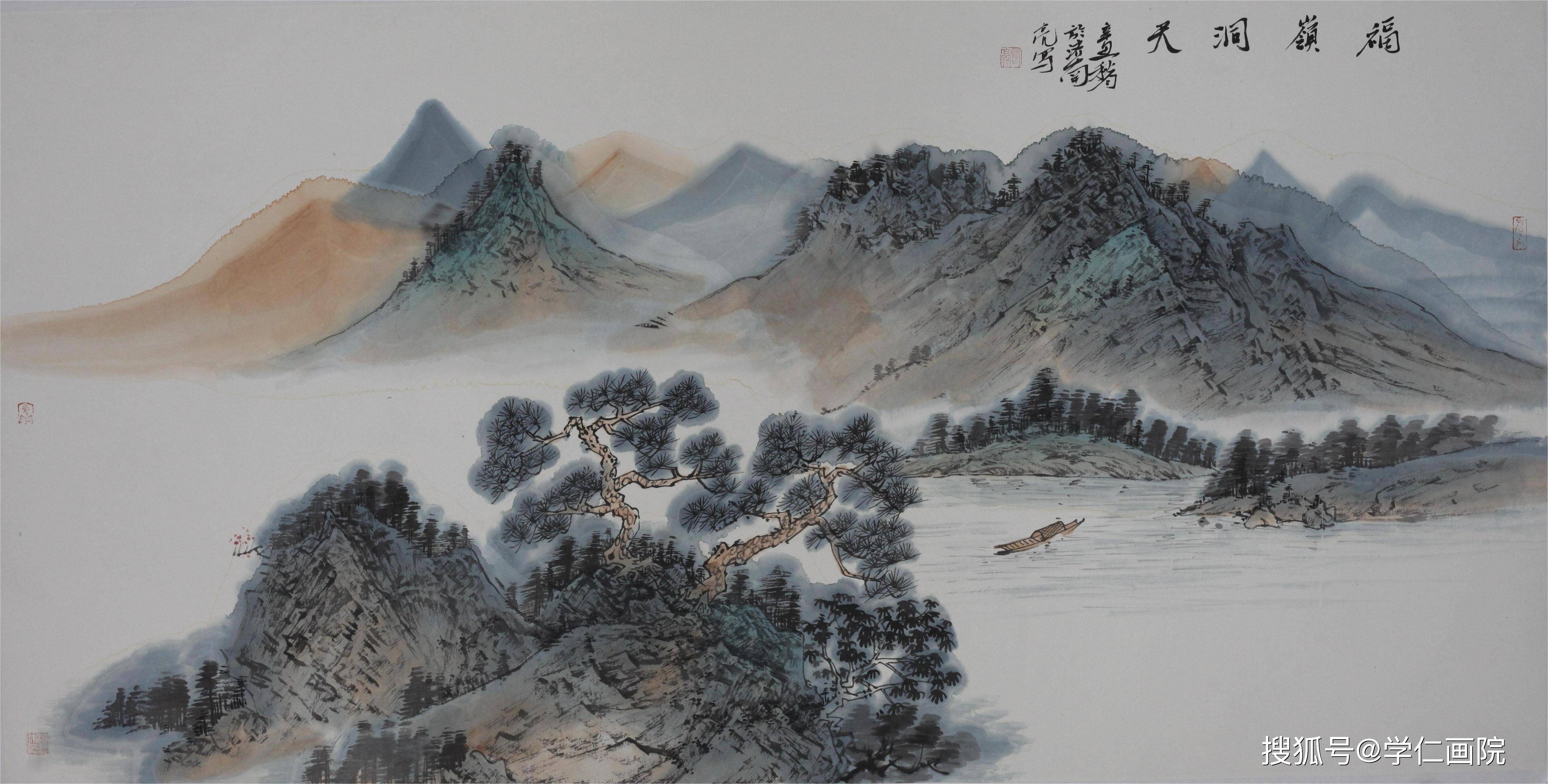 孜孜以求索,显显如恒岱 ——画家葛亮山水画艺术鉴赏_创作_绘画_作品