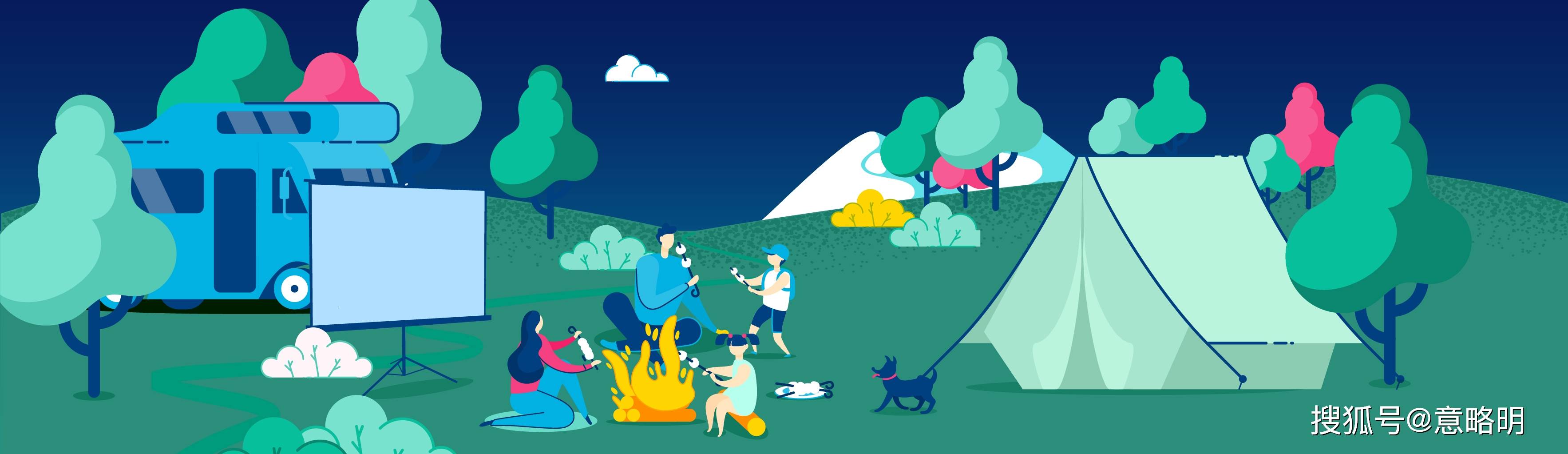 投影仪品牌可选择"露营"作为门缝场景遗憾的是,当前二线品牌或沉默