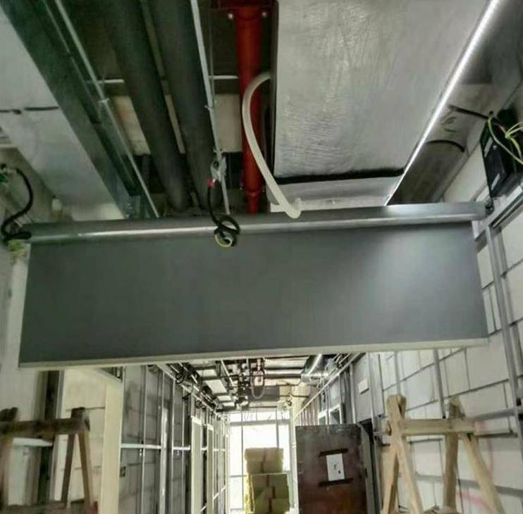 工厂挡烟垂壁安装使用材质建议及安装展示