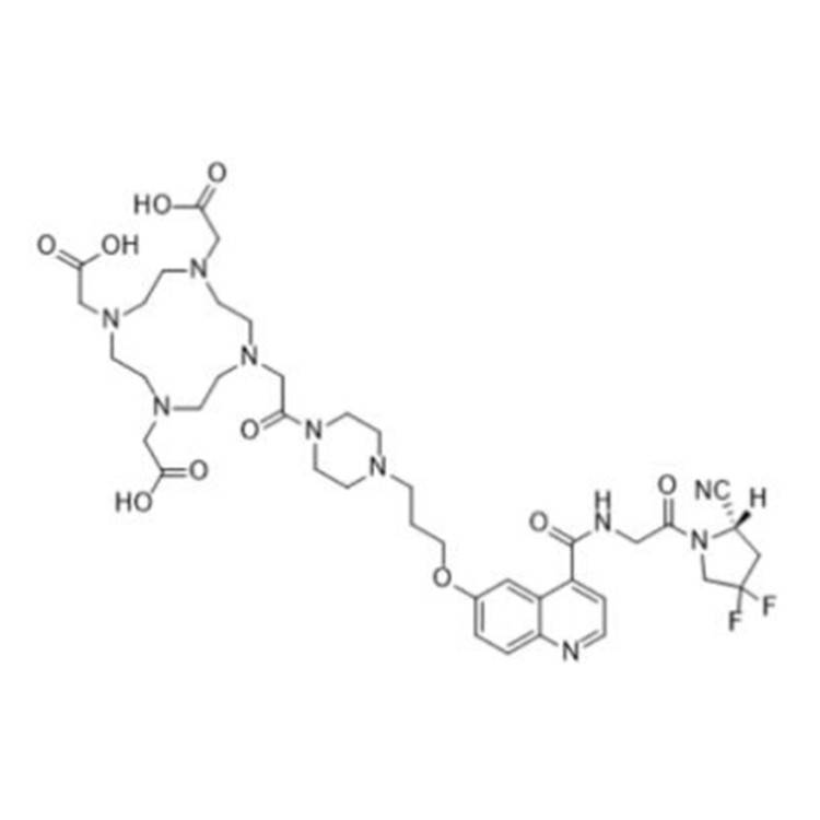 成纤维细胞活化蛋白(FAP)抑制剂，FAPI-4，2374782-02-0_疾病_几周_结构式