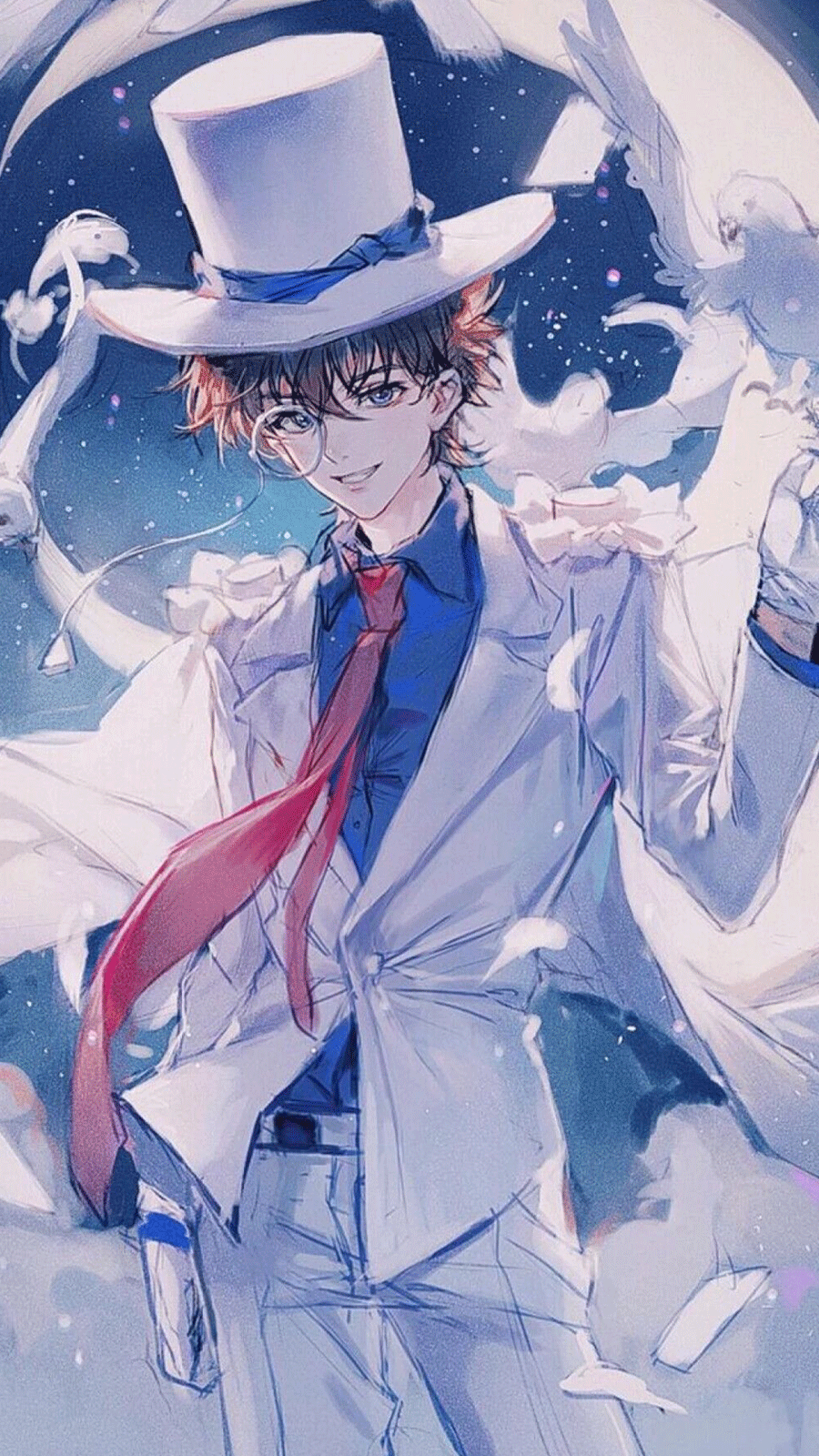 名侦探柯南角色壁纸专题丨怪盗基德