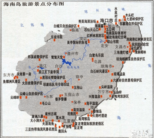 中国各省份旅游景点介绍