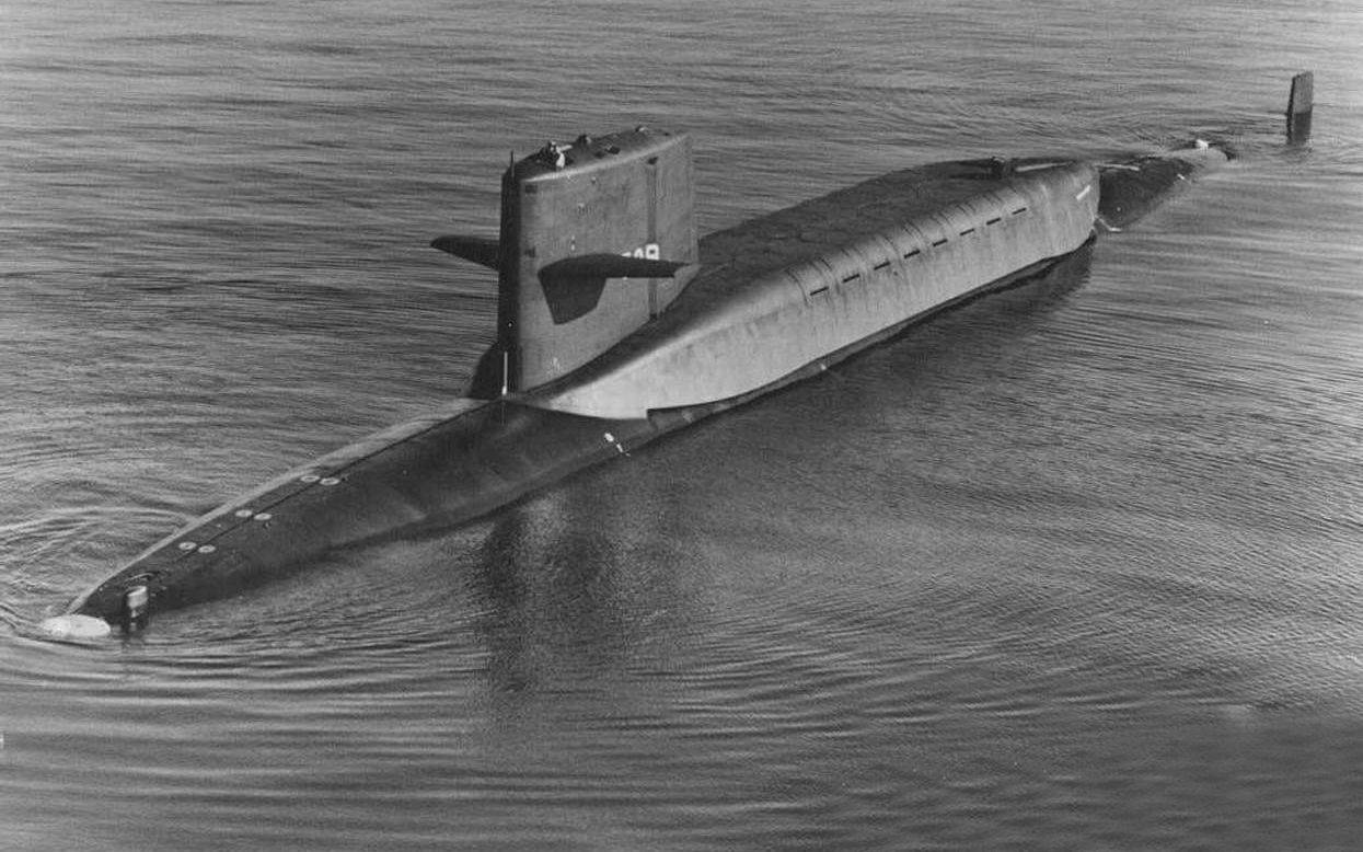 乔治华盛顿级核潜艇图片