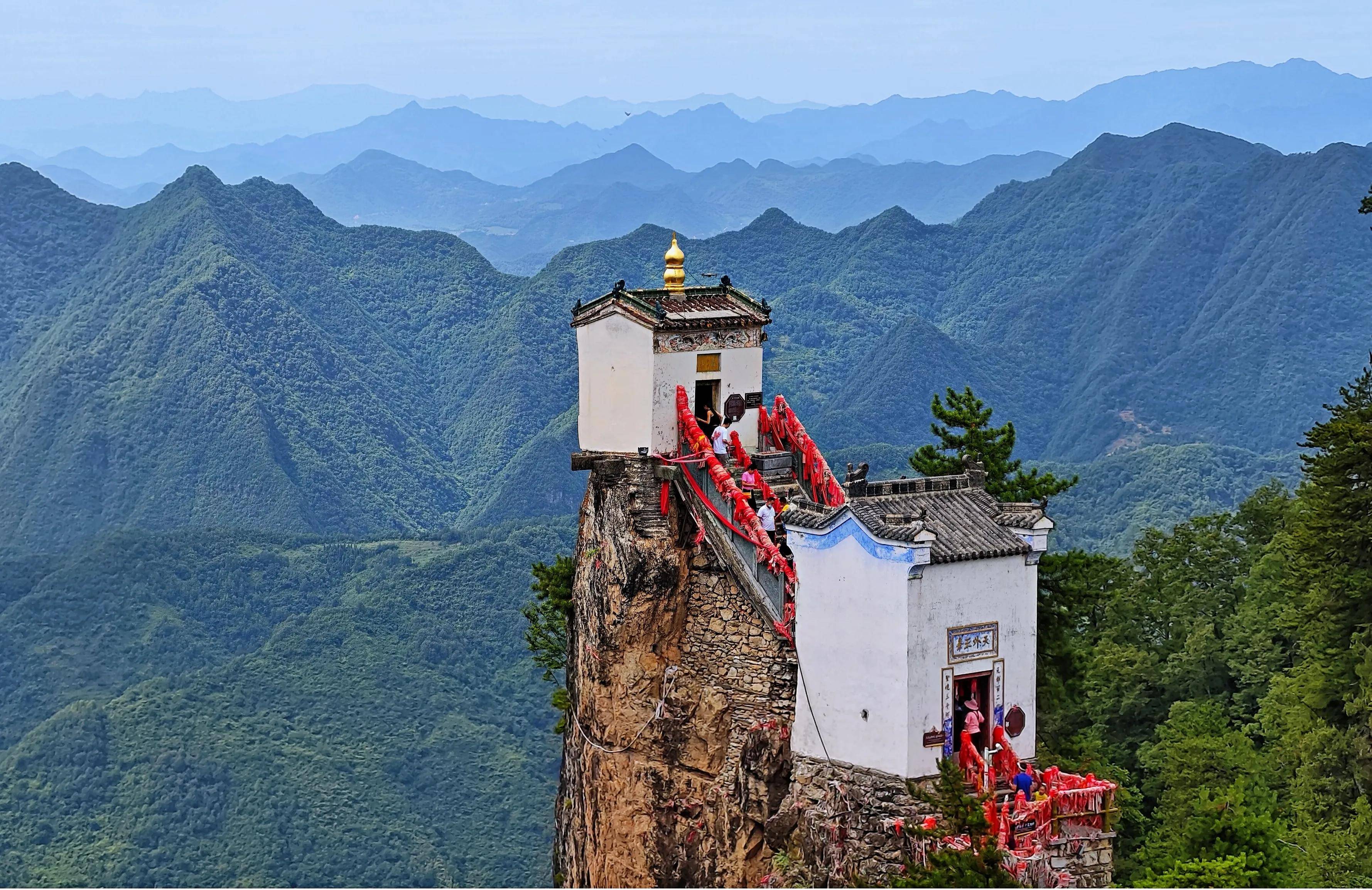 商洛云塔山风景区图片图片