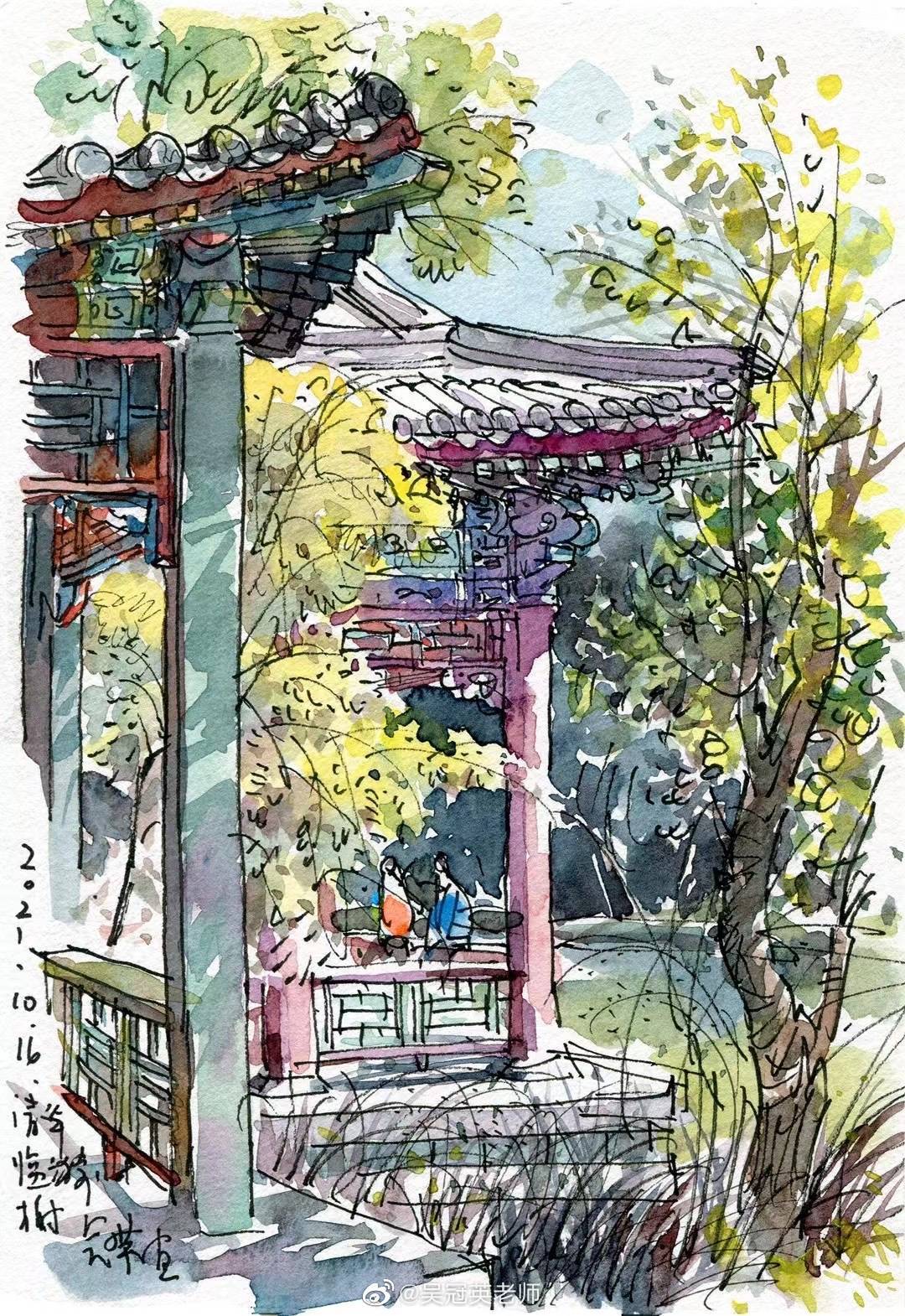 画师 吴冠英作品欣赏-搜狐大视野-搜狐新闻