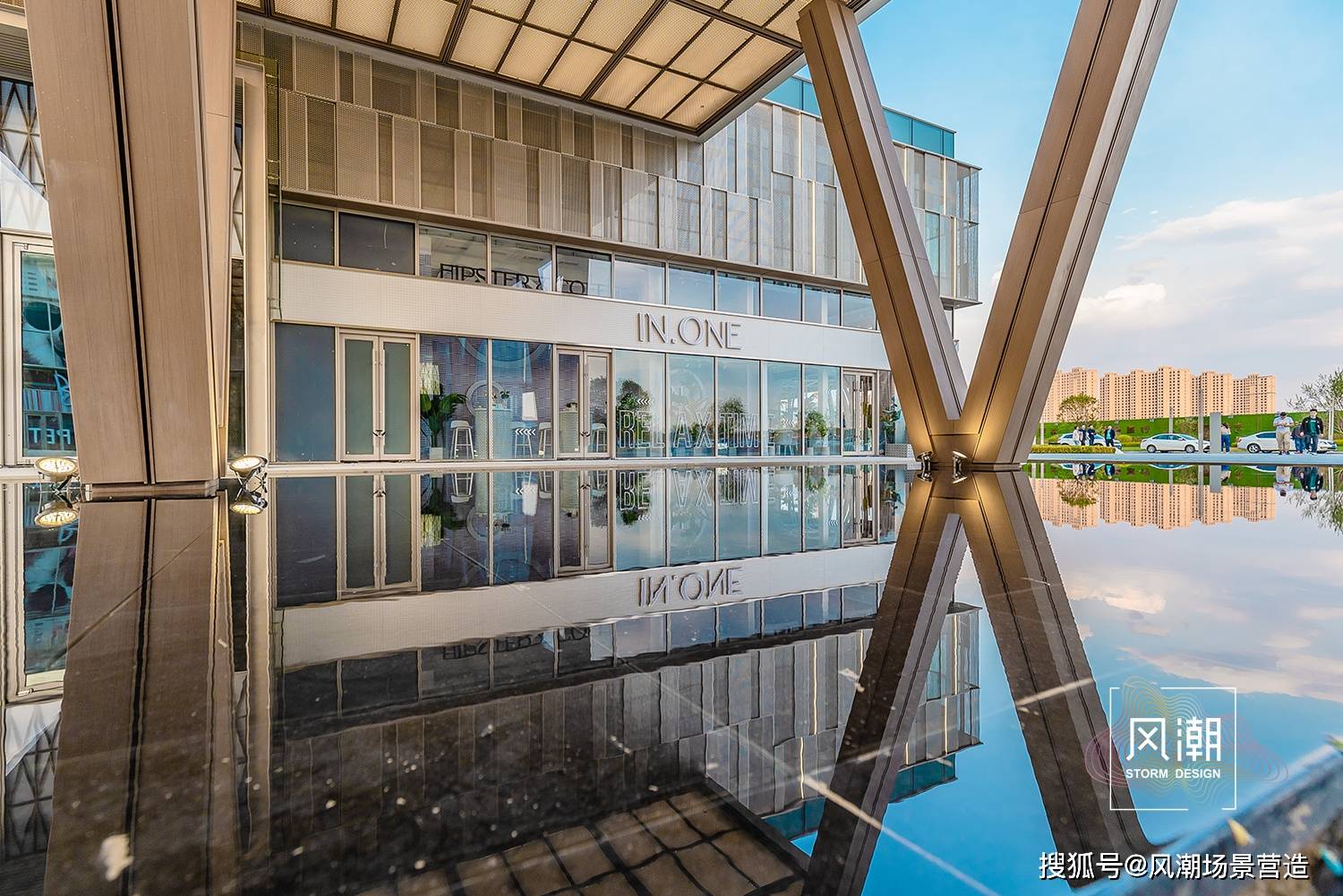在呼和浩特，有一种街区理想叫金地峯范_设计_场景_进行