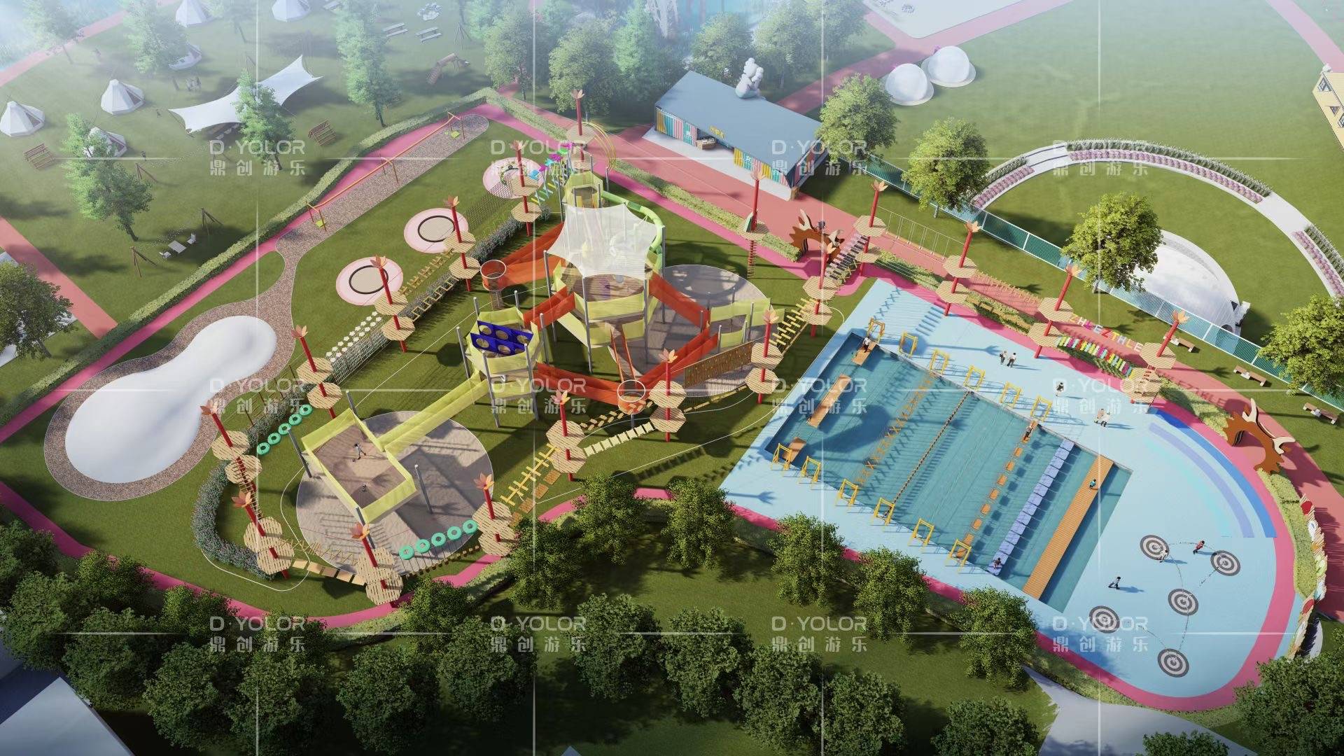 乐园规划|为什么说无动力游乐项目是2023最佳投资机会_设备_孩子_互动