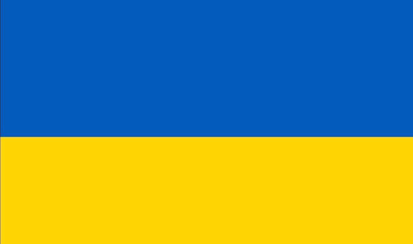 乌克兰国旗拟人图片