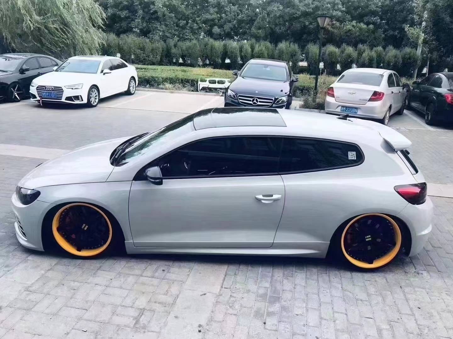 "前卫动感"大众尚酷改装airbft气动避震低趴姿态_搜狐汽车_搜狐网