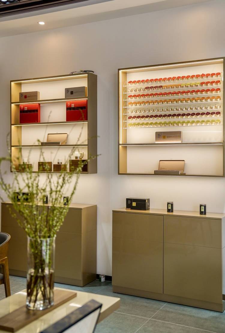 重庆工装翻新 | 30天小喜完工128平小罐茶店铺_关键才_装修_装饰