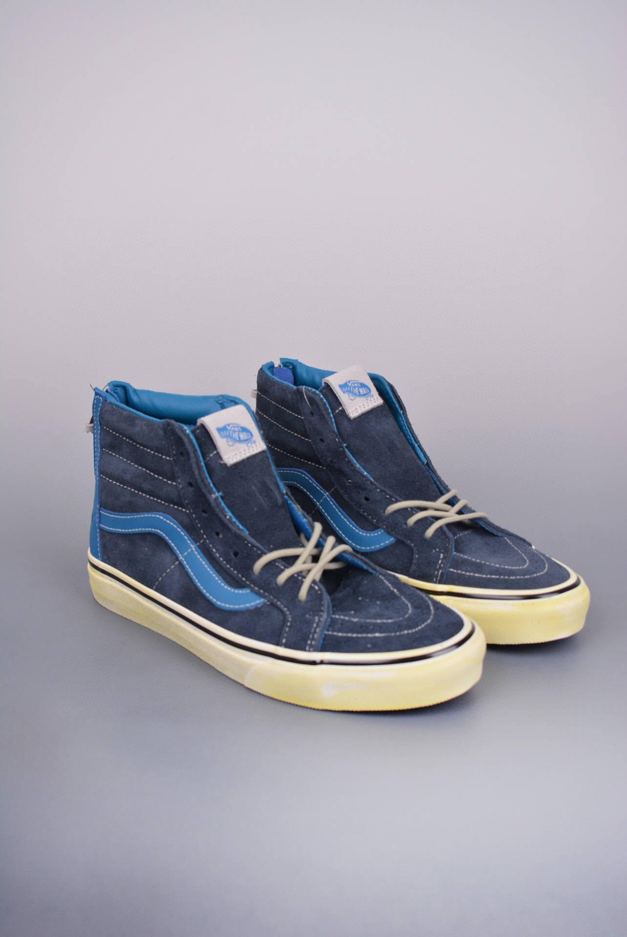 万斯千纸鹤联名 vans sk8-hi x liberaiders 高帮帆布鞋