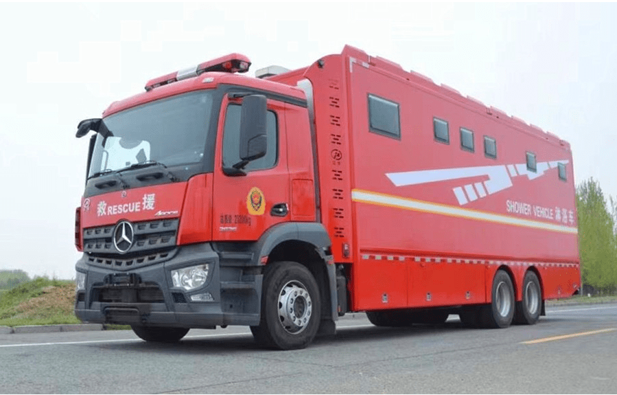 新款大型消防淋浴车厂家产品介绍_搜狐汽车_搜狐网