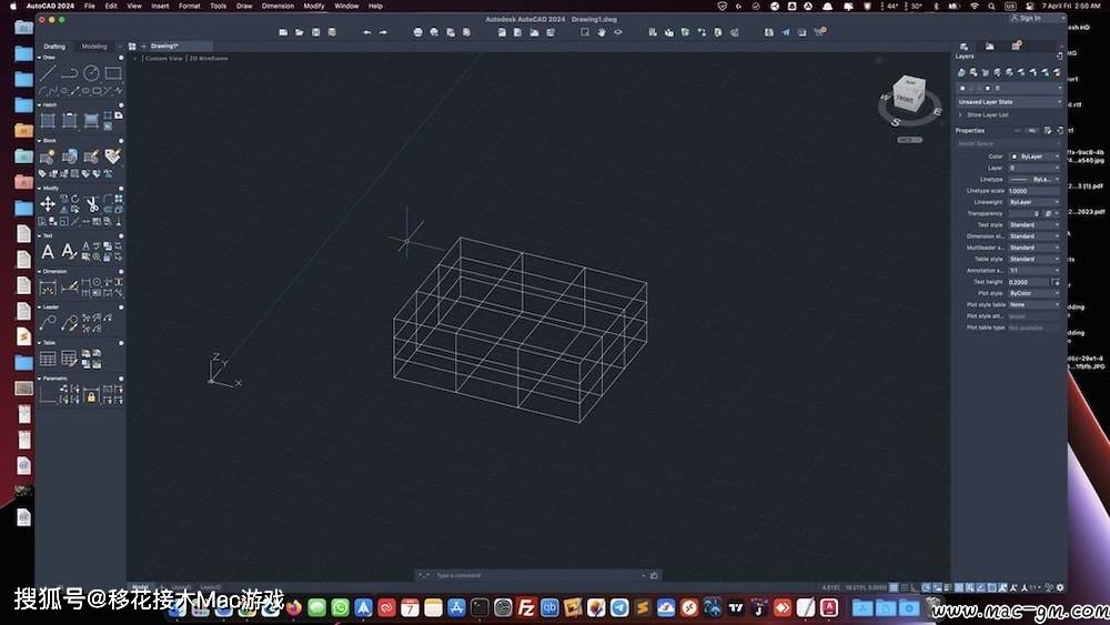 autocad 2024 中文版 二維 三維設計 蘋果電腦 3d設計 mac版 可支持