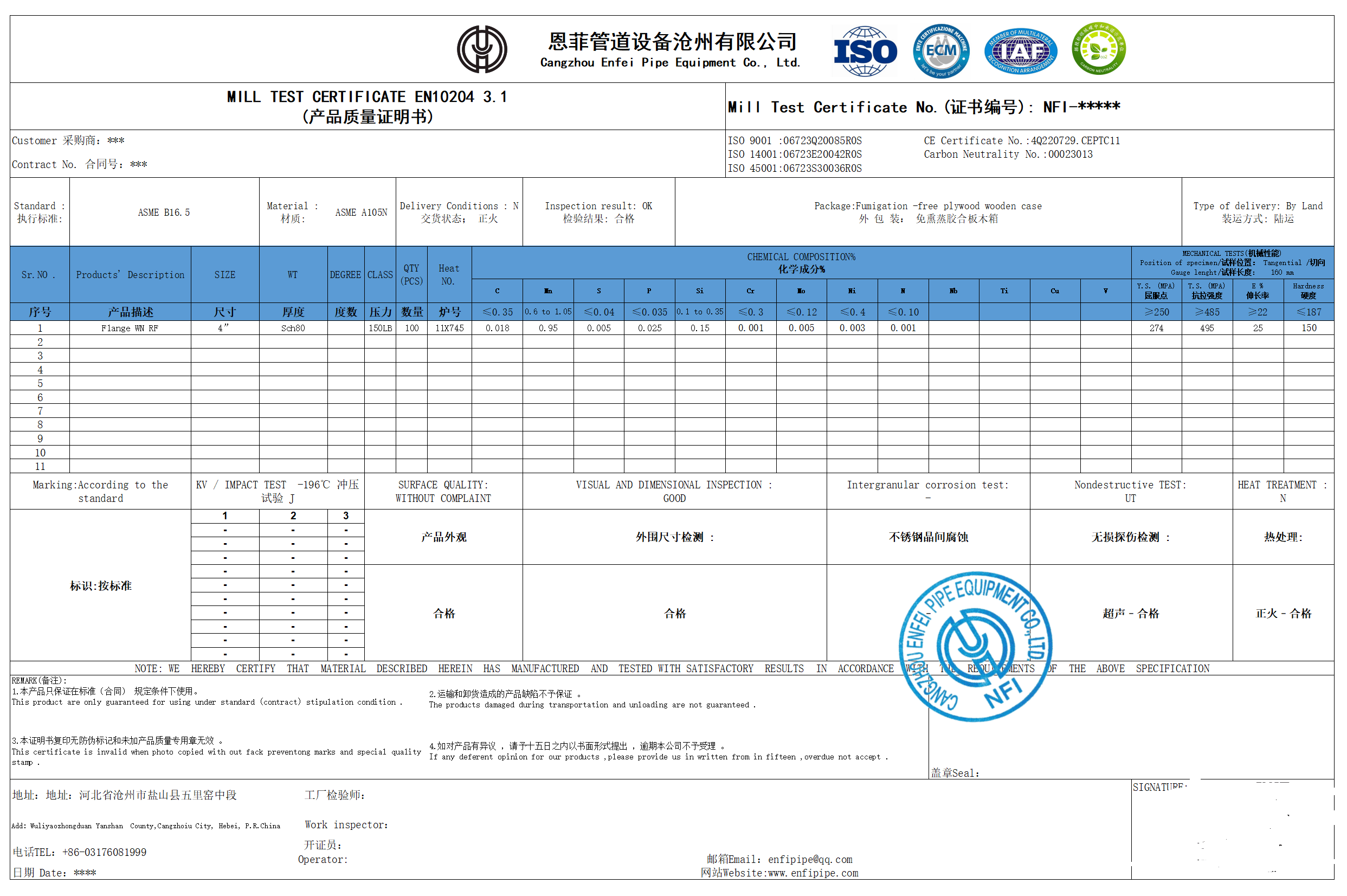 1证书 法兰产品_管道_认证_设备