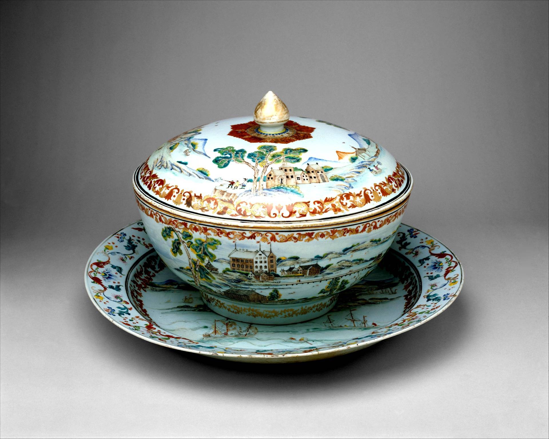 在本世纪的最后几十年里,中国出口瓷器越来越多地被鉴赏家收藏.