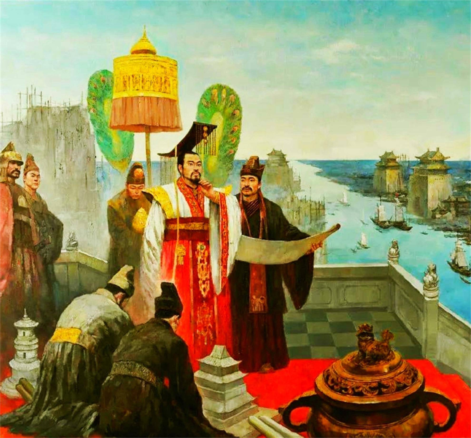 民间故事:隋炀帝下扬州遇王八拦路求乌沙,杨广一句话千年后成封_琼花