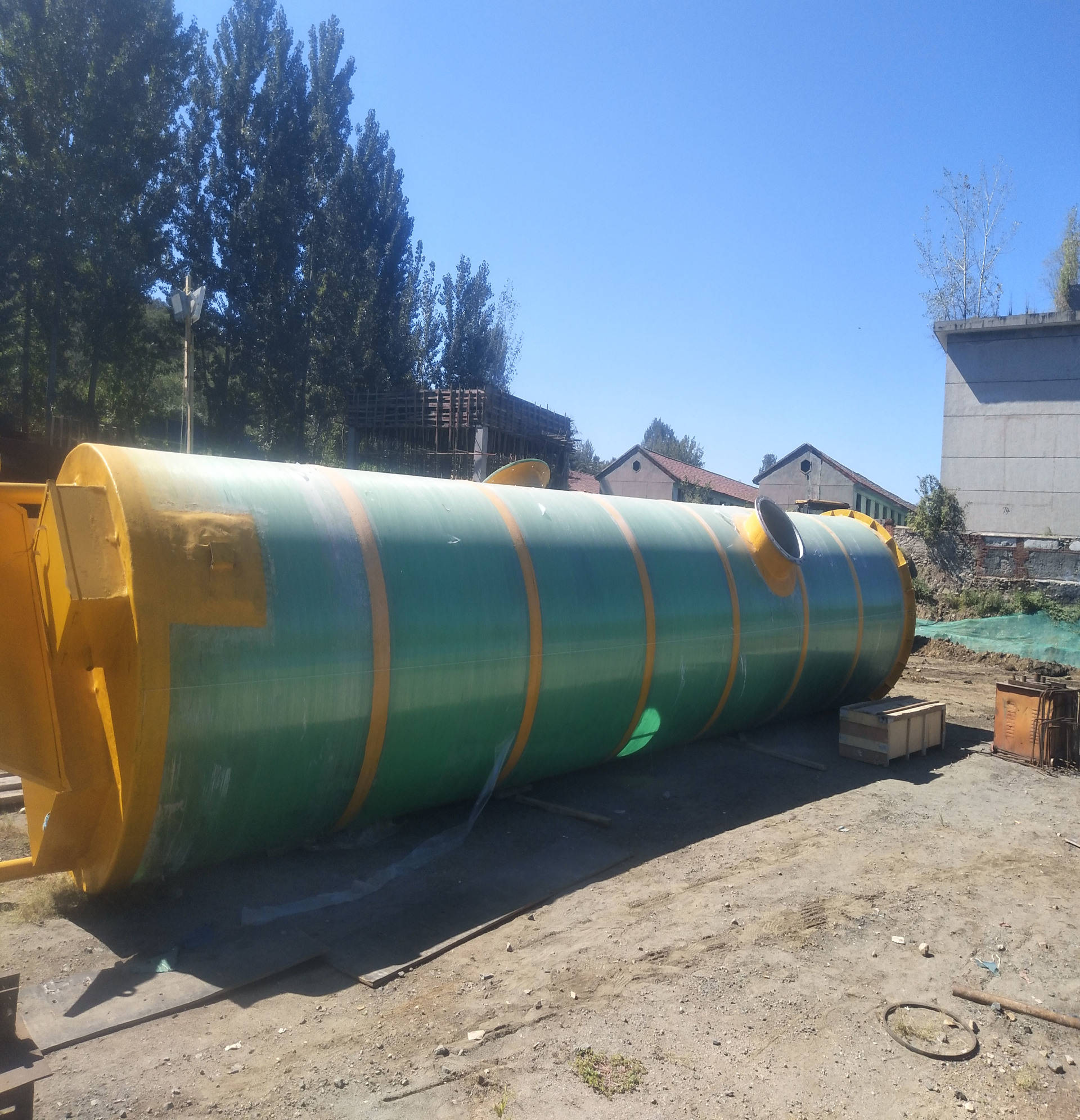 玻璃钢泵站一体化(玻璃钢泵站一体化提升泵站)_污水_水池_传统