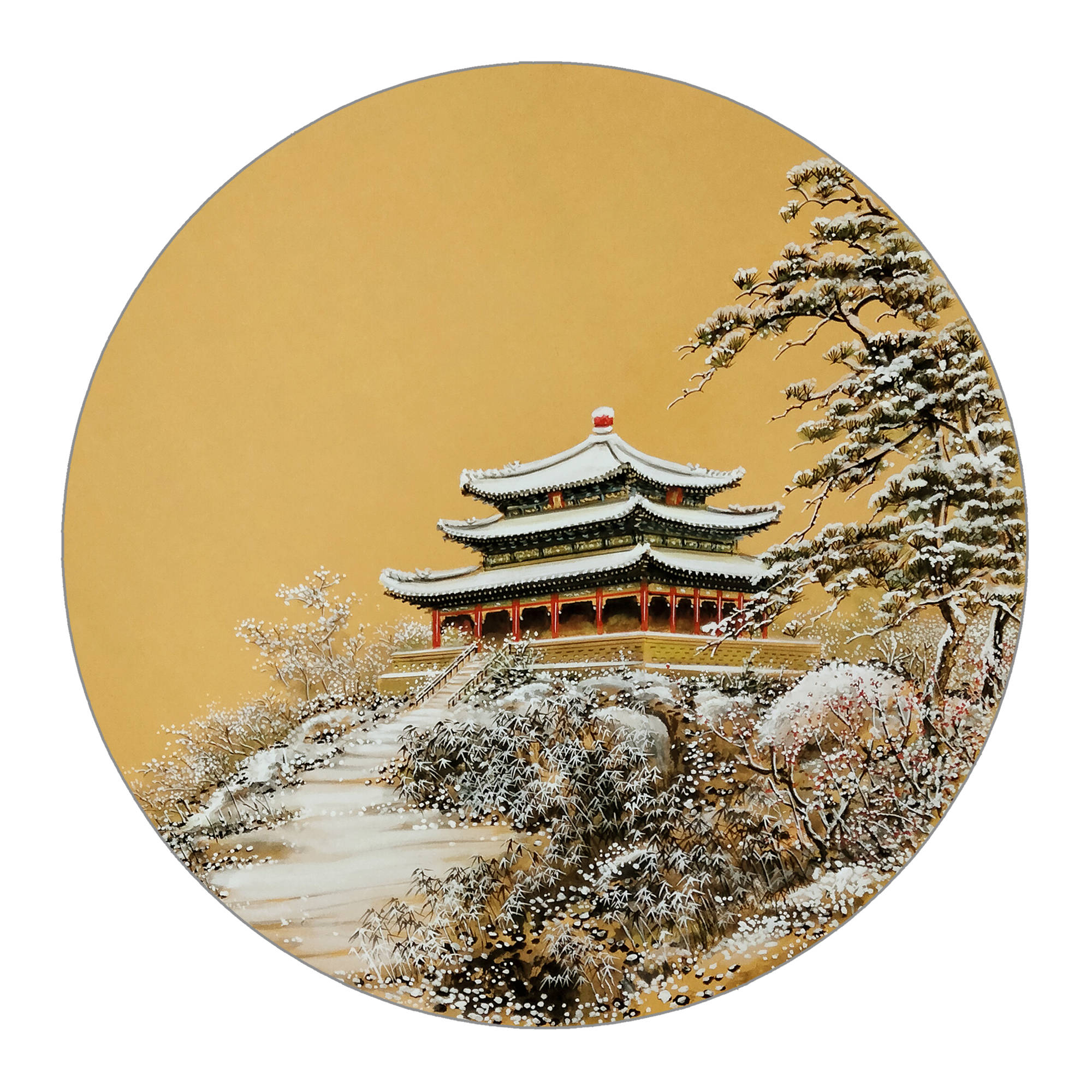 万春亭》_中国_作品_效果