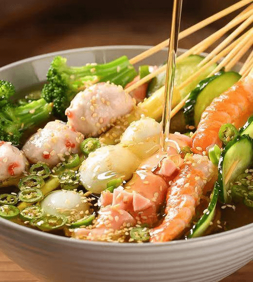 钵钵鸡的两种吃法（钵钵鸡的家庭做法）