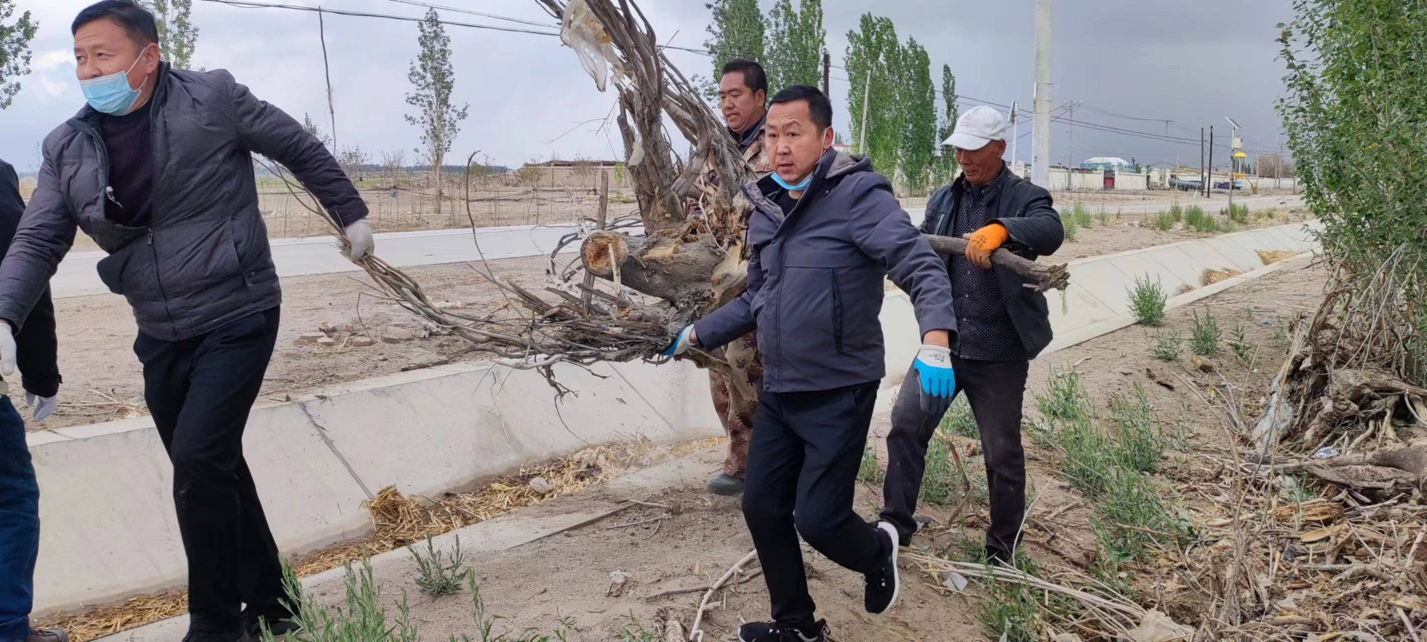 乌什塔拉乡:干部群众齐上阵 熏烟防冻保增收_天气_措施_霜冻