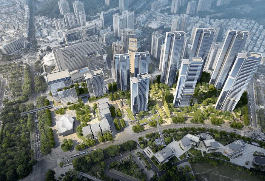 万科瑧湾汇300m05大平层完成备案!_建面_四房_户型