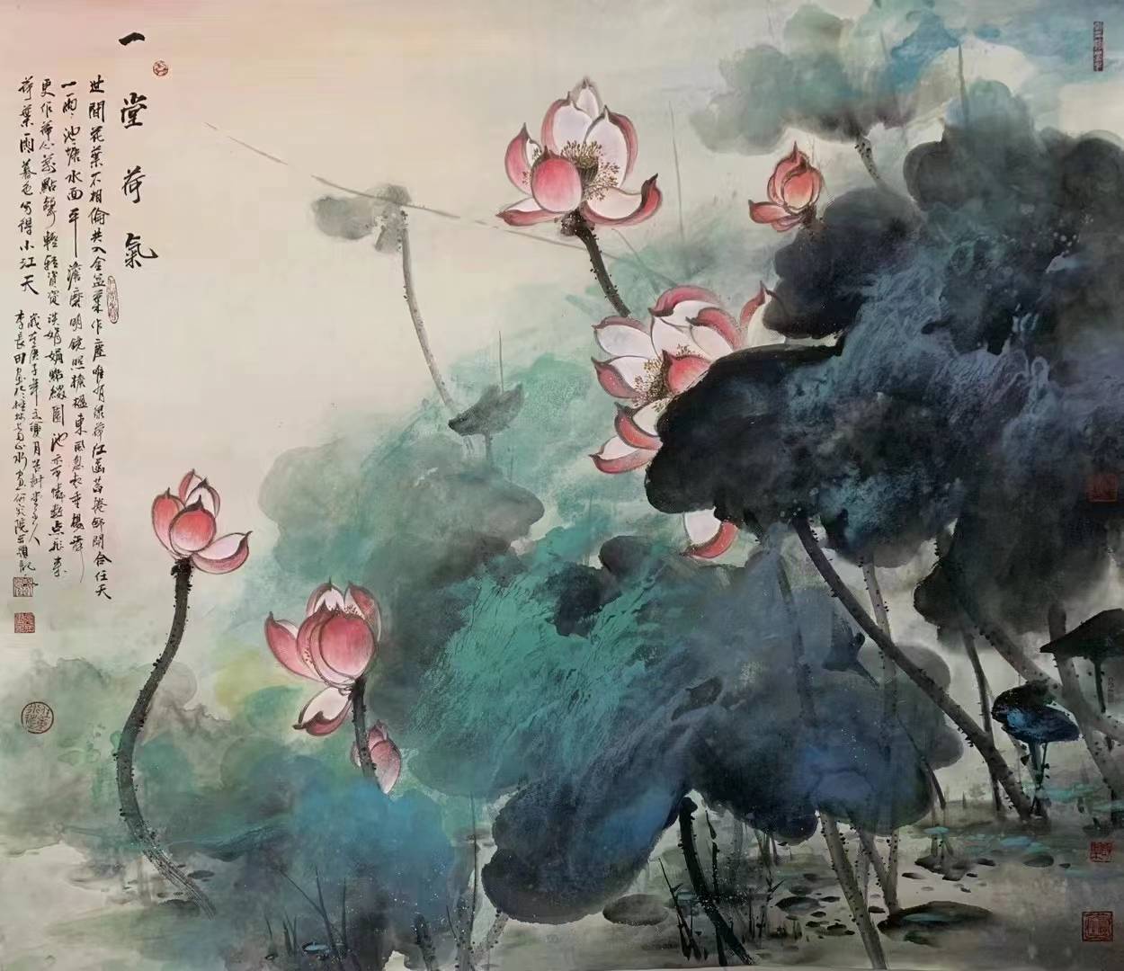 实力派中国山水画家 李长田山水国画_艺术_作品_广西