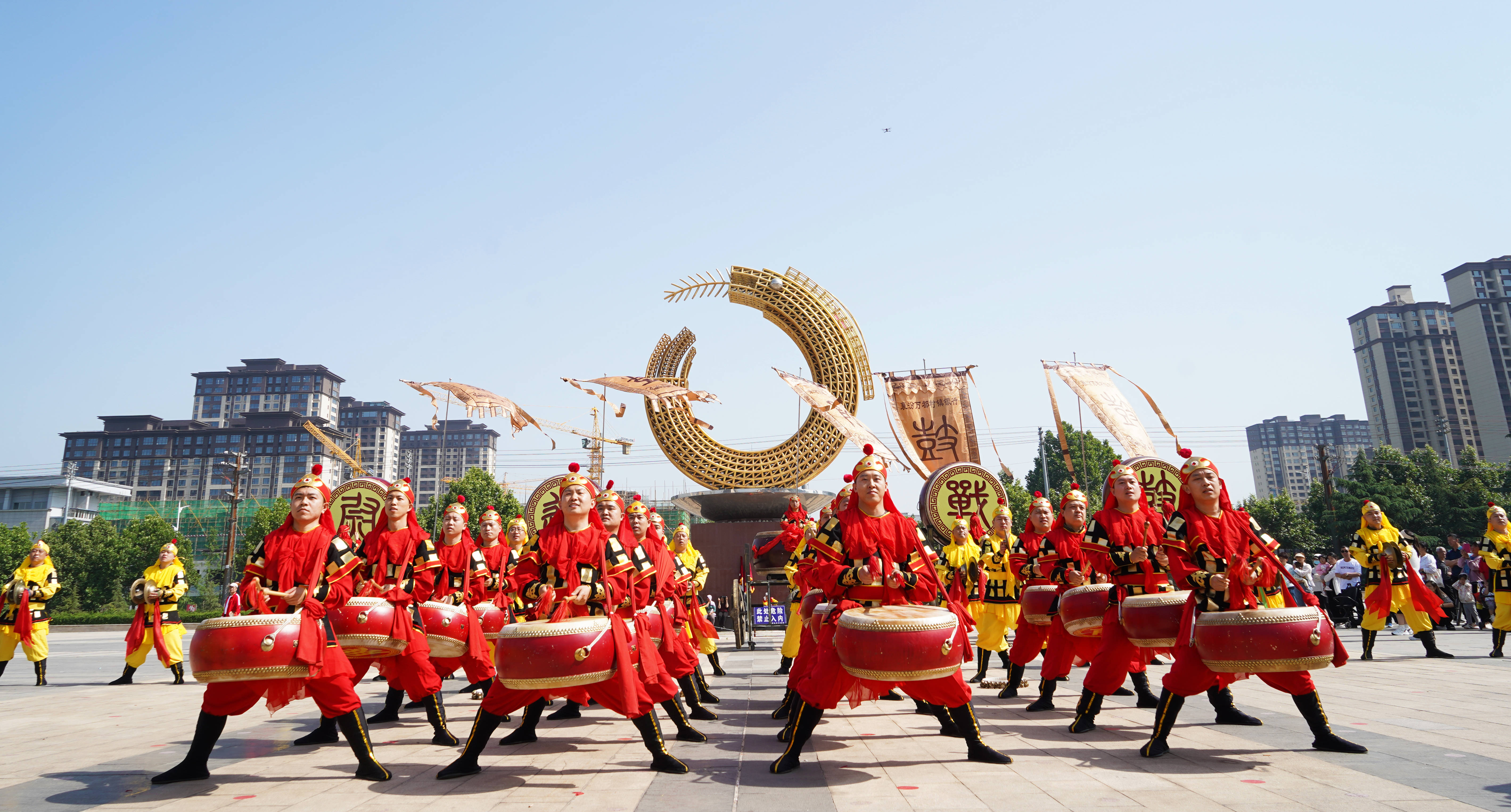 山西威风锣鼓图片图片