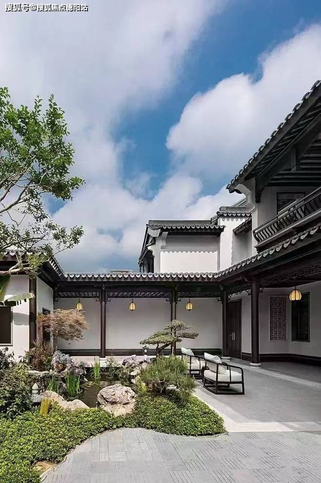 中式徽派建筑【蓝城沐春风】项目实拍 售楼部电话 欢迎预约实地看房