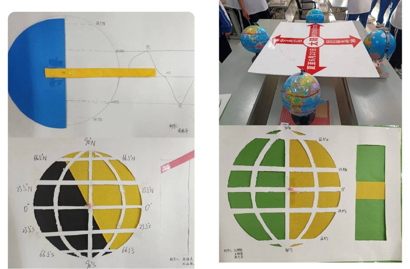 濮阳市实验中学"星河"地理社团开展地理学科周系列活动_教具_展板