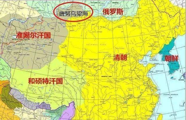 蘇聯地圖之中國各朝代版圖,總感覺哪裡不對勁?_元朝_明朝_領土