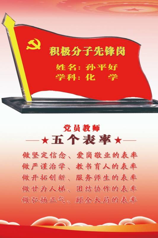 内乡县马山口镇一初中开展"争做党员先锋岗,争创党员示范班"活动见