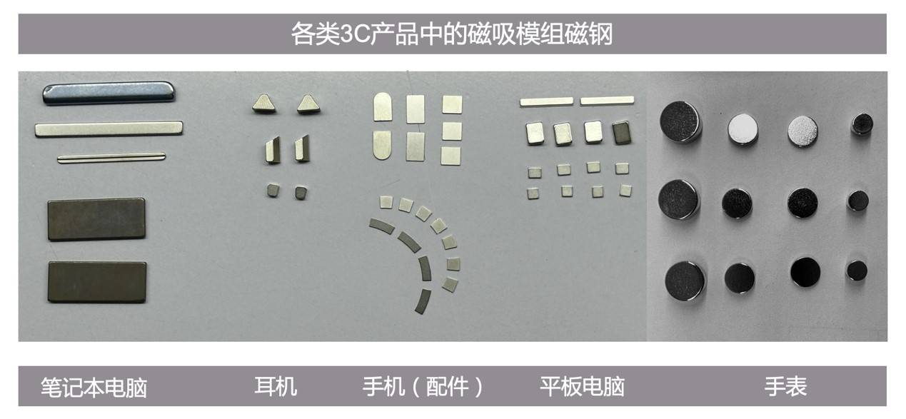 3C消费电子产品中的钕铁硼磁钢_马达_性能_手机