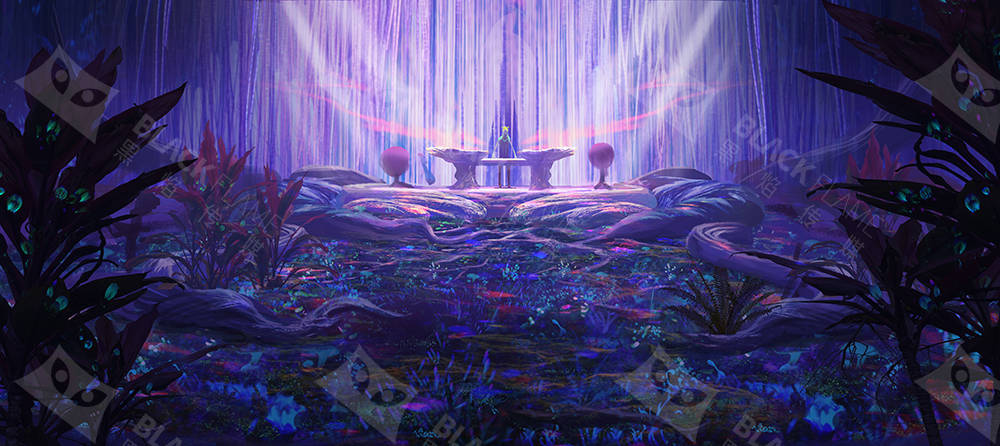 《神印王座》背后的视觉开发团队黑焰概念设计精美场景图分享_嘉奖