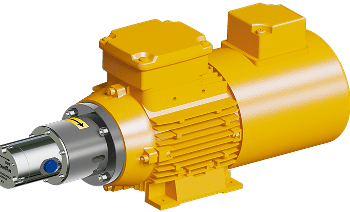 高压小流量微型齿轮泵(便携式流体设备)