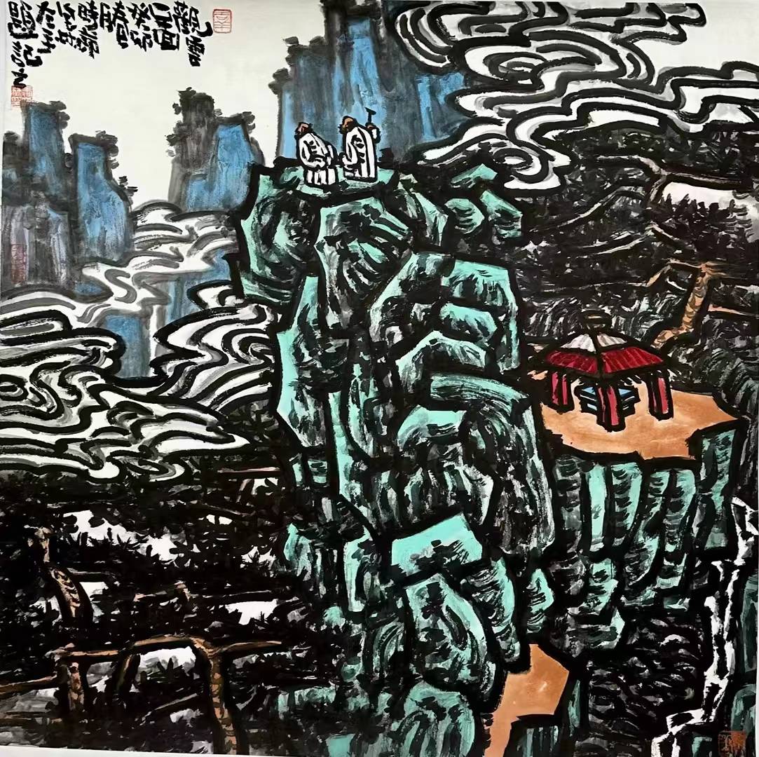 画坛奇才画家马宝林_包头_内蒙古_艺术