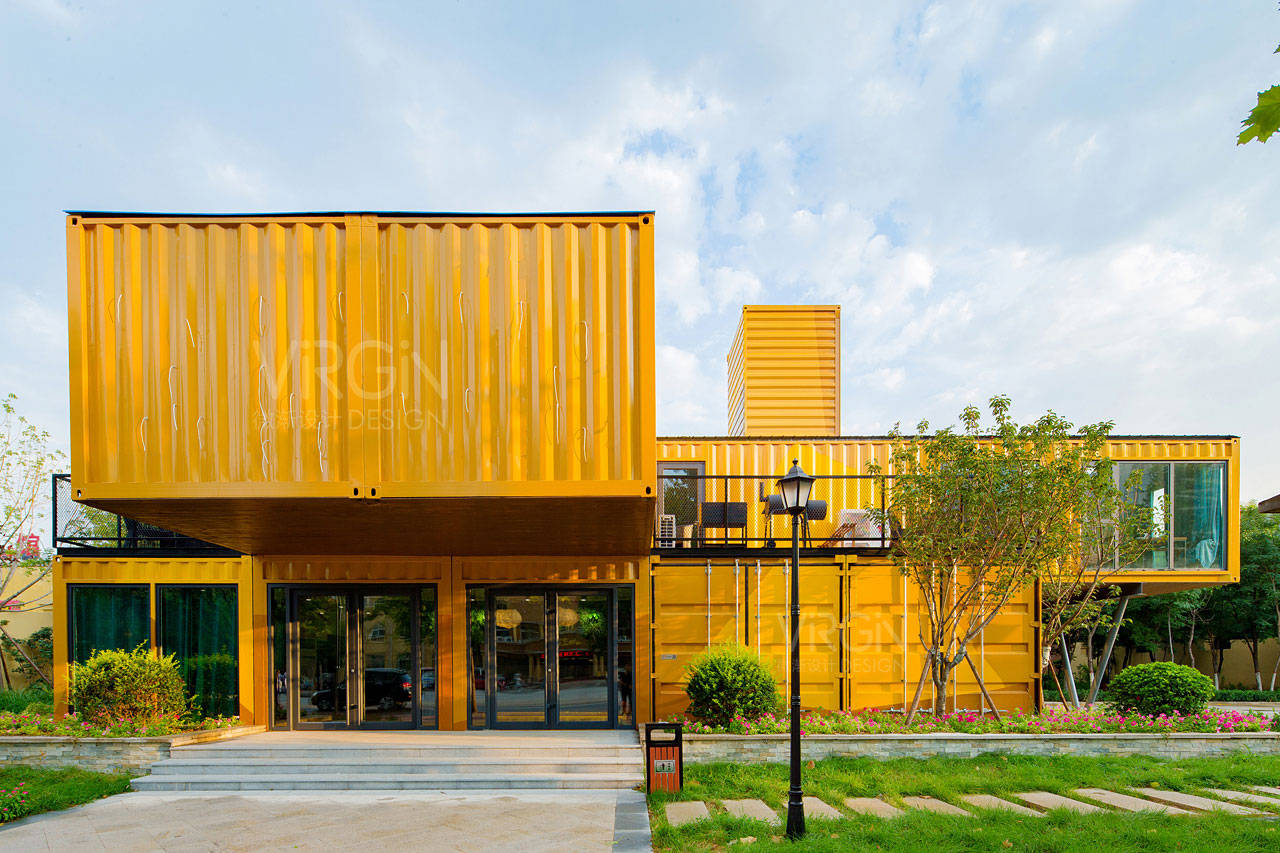 永康世家《集装箱接待中心》:打破传统,展现新颖售楼处设计_建筑_售楼